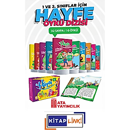 Hayfe Öykü Dizisi 32 sayfalık 10 Kitap 1. ve 2. sınıflar için Ata Yayıncılık
