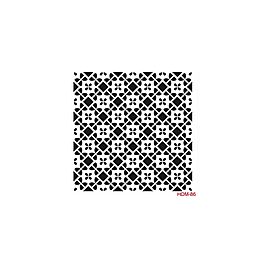 Home Decor Midi Stencil 22*22 cm hdm-86
