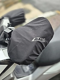 Trzmoto Siyah Yağmurluk