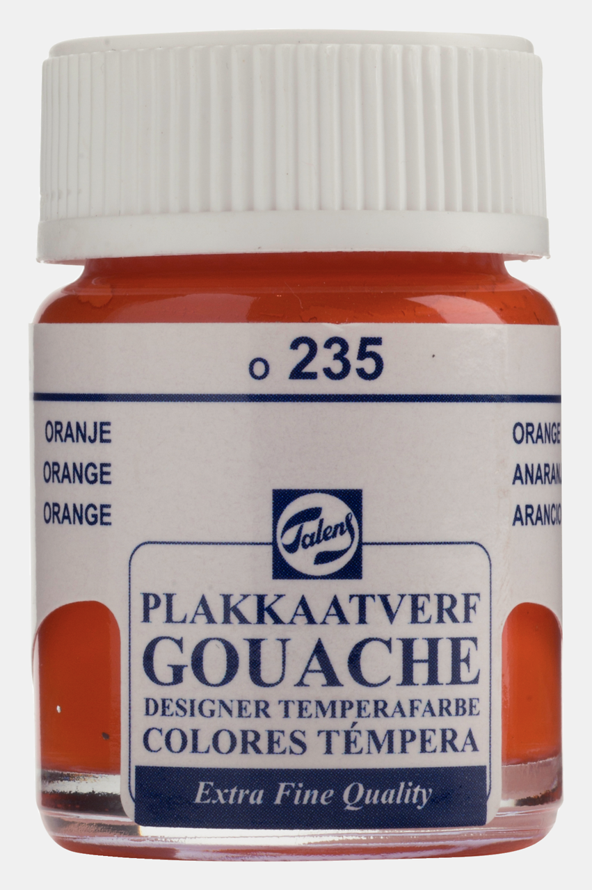 Talens Guaj Boya 16 ML 235 - Orange