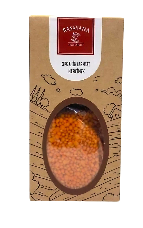 ORGANİK KIRIMIZI MERCİMEK (750 gr)