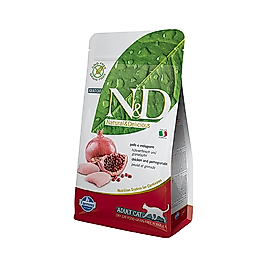 N&D Prime Tavuk Etli ve Narlı Yetişkin Kedi Maması (1,5 kg)