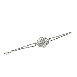 SWAROVSKİ TAŞLI HELEZON MODEL GÜMÜŞ BİLEKLİK