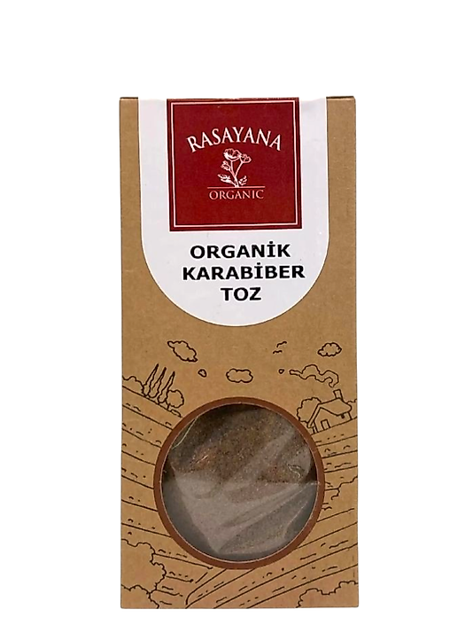 ORGANİK KARABİBER TOZ (50gr)