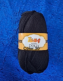 TUNÇ SUPER DOLLY COLOR 30-SİYAH