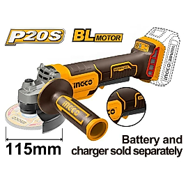 INGCO CAGLI211156 Li-ion Akülü Avuç Taşlama 115MM 20V 4.0Ah Akü (1 Adet Akü)