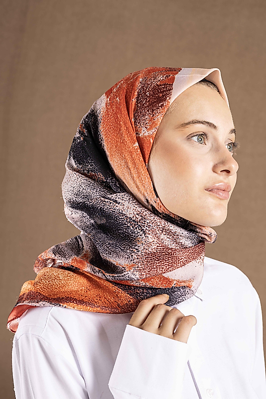 DECODE EŞARP PASTEL DESEN