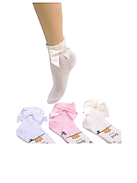 Çocuk Zent Aksesuarlı Çorap 12 Adet