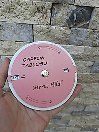 Ahşap Çarpım Tablosu