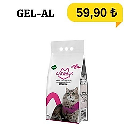 Catwalk Bebek Pudralı Topaklanan Kedi Kumu 5 Lt