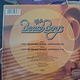 THE BEACH BOYS * THATS WHY GOD MADE THE RADIO