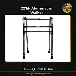 22'lik Alüminyum Walker