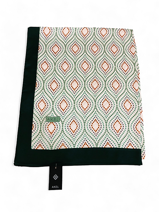 Desenli Alfa Silk Şal Ebat 75 x 185