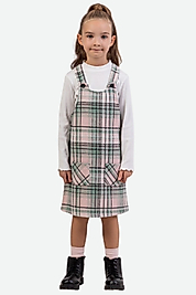 Kız Çocuk 3-8 Yaş İkili Mint Elbise