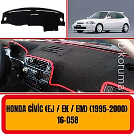 Honda Civic 1995-2000 Konsol Torpido 3D Koruma