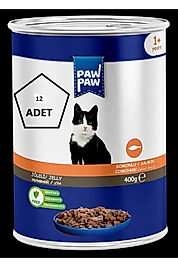 Pawpaw joleli Somonlu Kedi Konserve 400gr 12'li