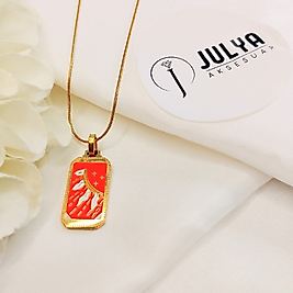 ÇELİK GOLD TAROT  KARARMAZ PAZLANMAZ 45+5 CM  KOLYE