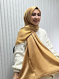 Simli Kaşmir İpek Şal