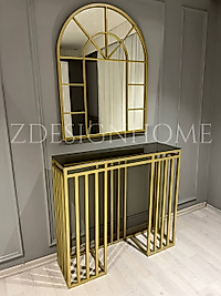 80X100 CM AYNA, 90X30X100 CM DRESUAR GOLD Z-02