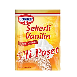 Dr.Oetker Şekerli Vanilin 5'Li 5 GR