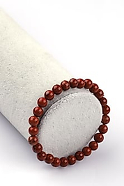 Red Jasper Doğaltaş Bileklik 6 mm Küre
