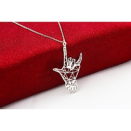 14K Altın Kaplama El Figürlü Kolye – Geometrik Tasarım, Modern Minimalist Kadın Takı, Özel Hediye