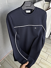 ZEROWEAR - CalvinKlein Modern Şerit Detaylı Osho & Pike Kumaş Karışımı Sweat
