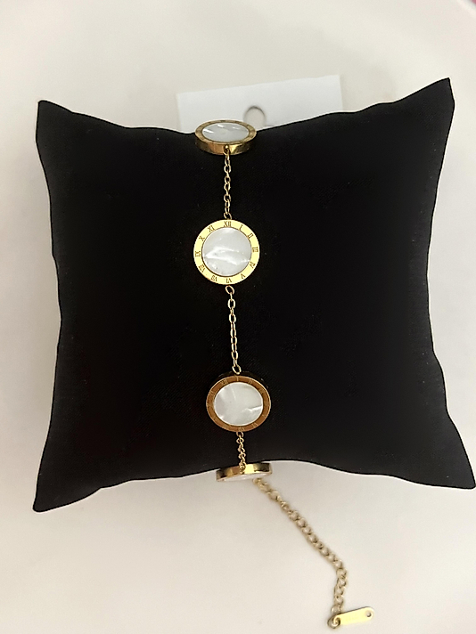 Çelik Beyaz Marka Bileklik