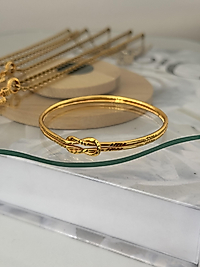 Düğüm model ikili Ajda bilezik 6.2 ölçü