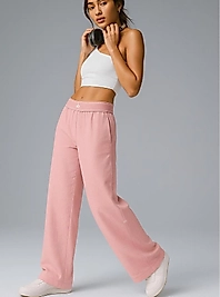 Rahat Kalıp Jogger Pantolon-Pembe