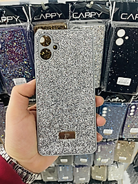 Samsung Galaxy A06 Taşlı Telefon Kılıfı Beyaz