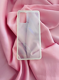 Samsung Galaxy A72 Hologramlı Şeffaf Telefon Kılıfı
