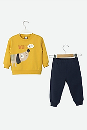 Erkek Bebek Alt Üst İkili Takım | %100 Pamuk