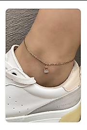 Kilit model rose gold halhal