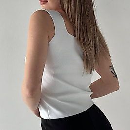 FİTİLLİ KALIN ASKILI ATLET KIRMIZI