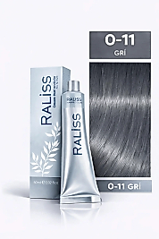 RALİSS SAÇ BOYASI 60 ML. (0-11 GRİ)