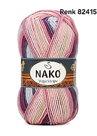 NAKO VEGA STRİPE RENK 82415