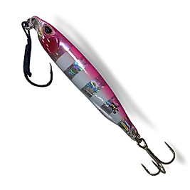 Katta 30 gr Asist'li Metal Jig (Al Yanak Pembe Glow)