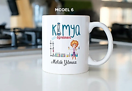 Kimya Öğretmeni Temalı Kupa Bardak