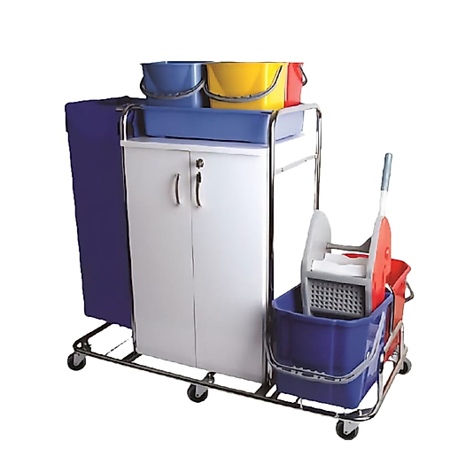 Kat Hizmet Arabası Dolaplı Takım Krom ( KDV DAHİL )