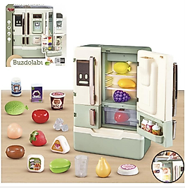 Işıklı ve Müzikli Buhar Çıkaran 28 Parça Aksesuarlı Buzdolabı