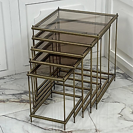 İNTA ZİGON BEŞLİ( Eskitme Gold Metal)