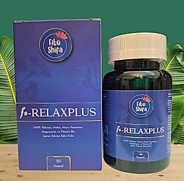 fs-RELAXPLUS Kapsül (5HTP, Vallerian Kökü, Melisa, Mayıs Papatyası, Magnezyum Bisglisinat, B6)