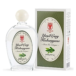 Tariş Yeşil Çay Kolonya Cam Şişe 200 ml