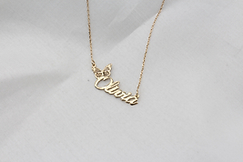 Kişiye Özel İsimli Kolye – 14K Altın Kaplama