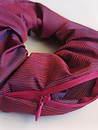 Mürdüm Fermuarlı Lastikli Toka