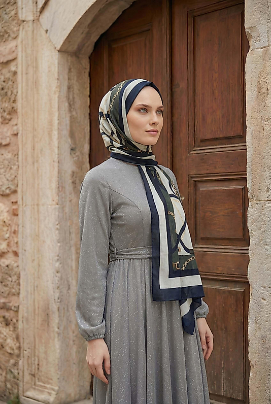 Spring Halka Desenli Şal