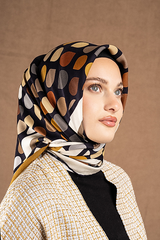 DESENLİ FLOSSY SİLK EŞARP