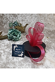 2.5 Cm Şerit Şifon Fuşya Kurdale 20 Mt.