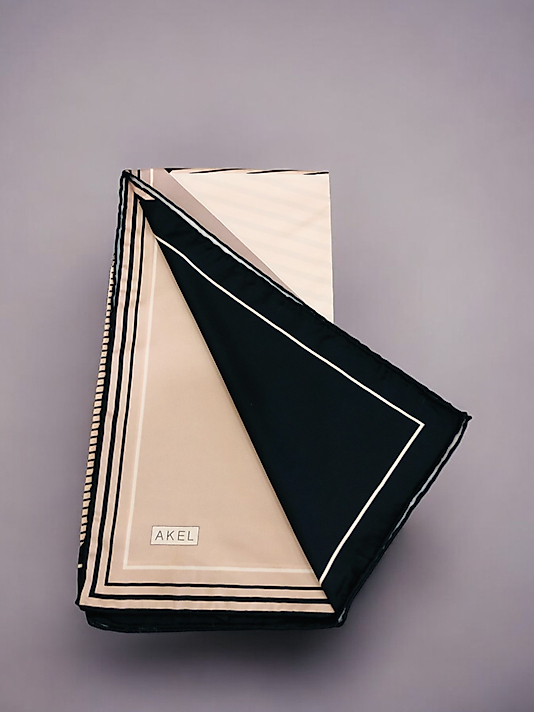 Akel Alfa Twill Eşarp  Ebat 95 x 95